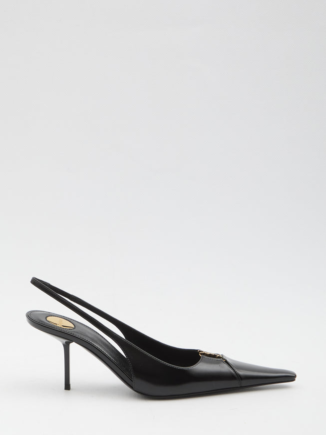 Saint Laurent Babylone Breteuil Pumps Black