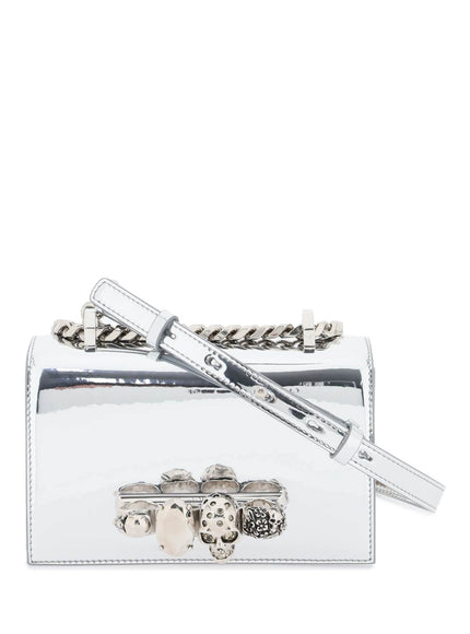 Alexander Mcqueen mini jewelled satchel bag