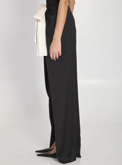 Saint Laurent Silk Charmeuse Skirt