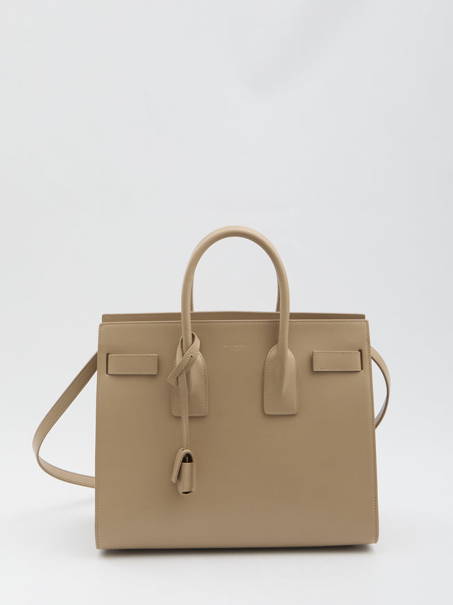 Saint Laurent Small Sac De Jour Bag QT Beige