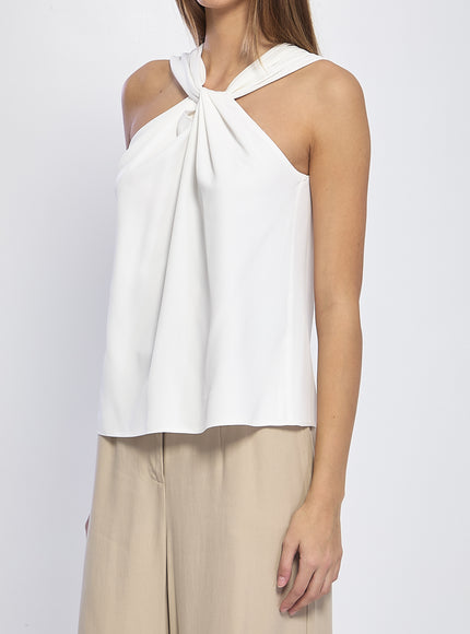 Federica Tosi Crossed Knot Top