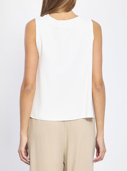 Federica Tosi Crossed Knot Top