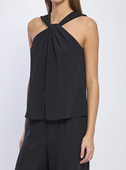Federica Tosi Crossed Knot Top