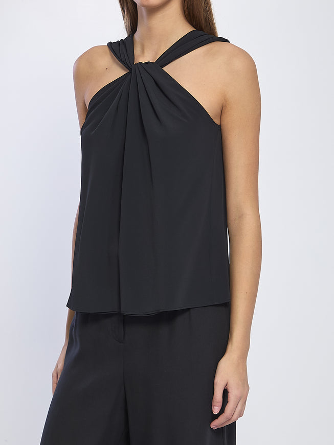 Federica Tosi Crossed Knot Top