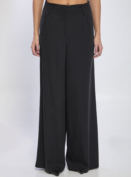 Federica Tosi Wide-leg Pants Black
