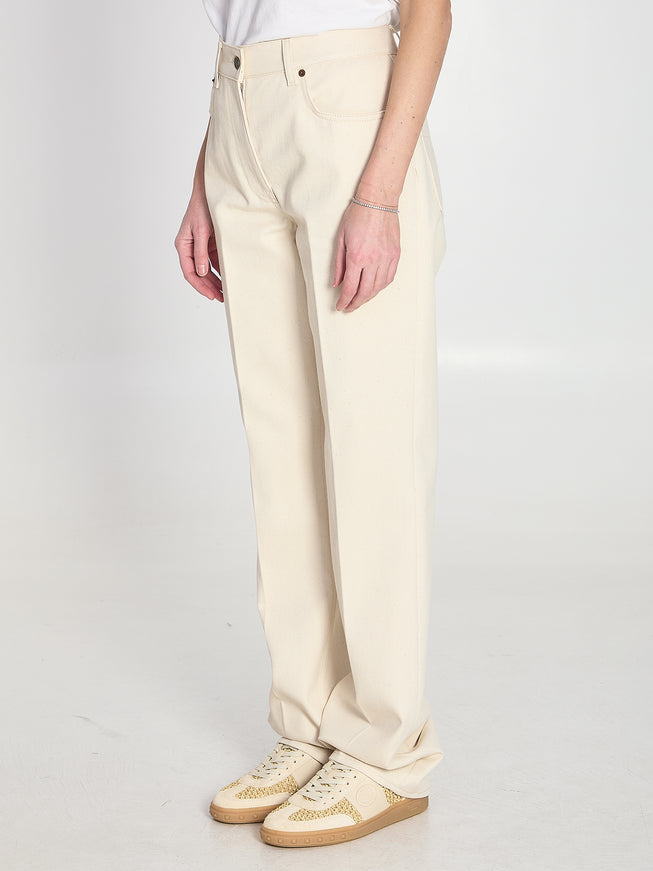 Valentino Garavani Ivory Jeans