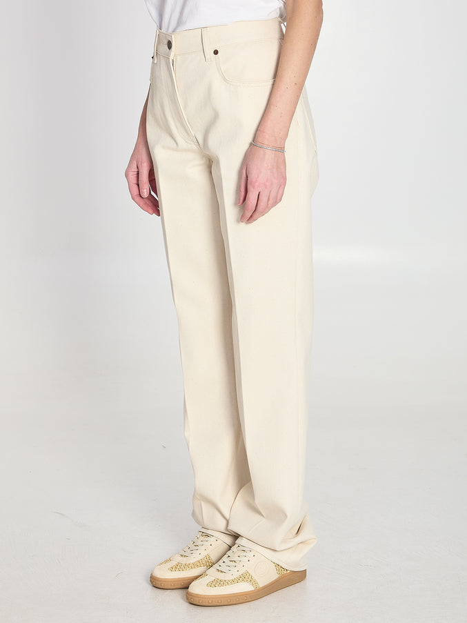 Valentino Garavani Ivory Jeans