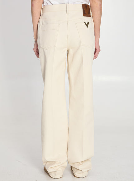 Valentino Garavani Ivory Jeans