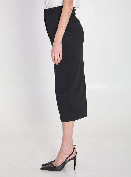 The Latest Cotton Gabardine Skirt