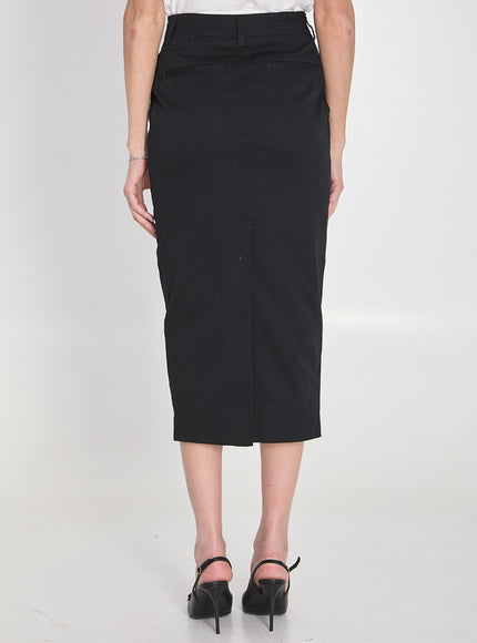 The Latest Cotton Gabardine Skirt
