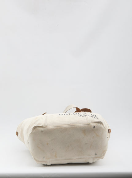 Golden Goose Canvas Shopping Bag