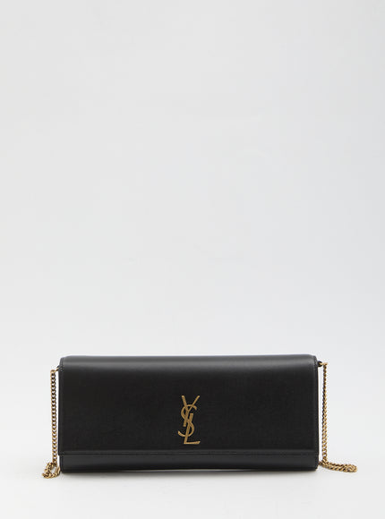 Saint Laurent Kate Baguette Clutch QT Black