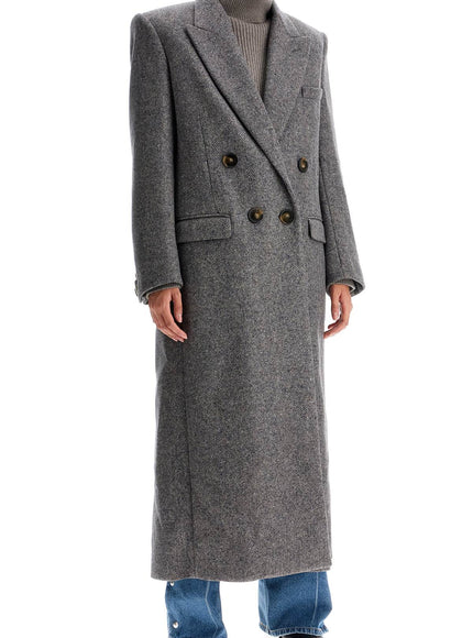 Stella McCartney maxi tweed coat in