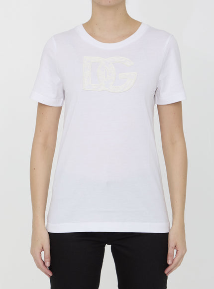 Dolce & Gabbana T-shirt With Dg Logo White