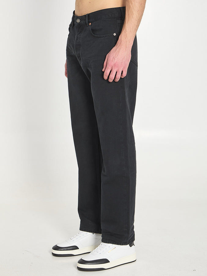 Saint Laurent Loose Straight Denim Pants