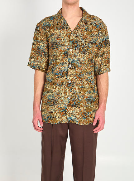 Saint Laurent Boxy Shirt Beige