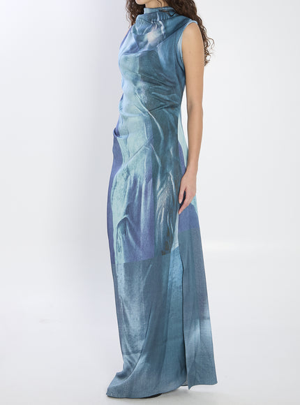 Jean Paul Gaultier Water Long Dress
