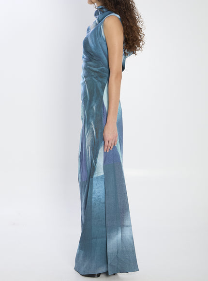 Jean Paul Gaultier Water Long Dress
