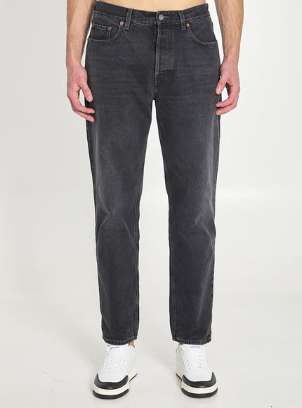 Saint Laurent Long Mick Jeans Black