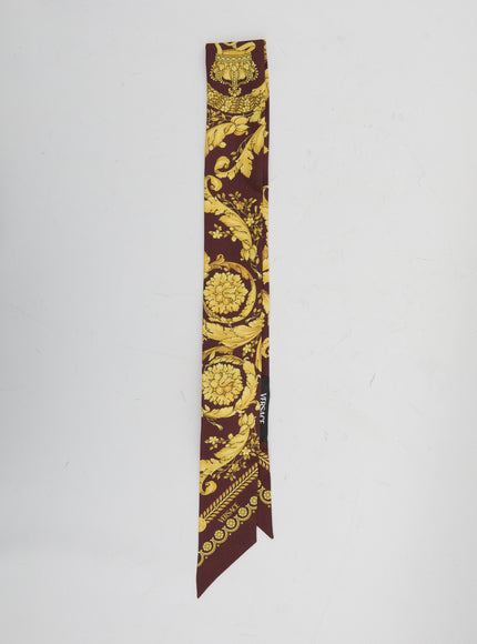 Versace Silk Twill Bandeau QT Gold