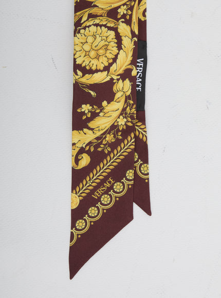 Versace Silk Twill Bandeau