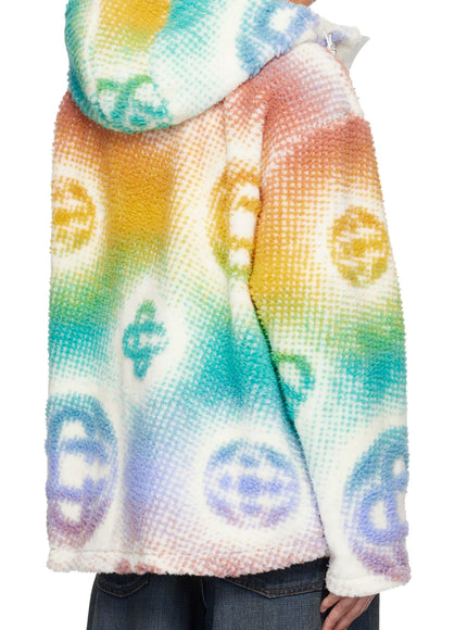 Casablanca Halftone Monogram Fleece Jacket