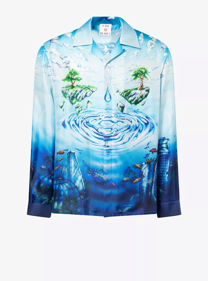 Casablanca Lost Atlantis Shirt Blue