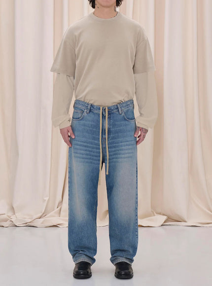 Haikure Ray Blue Jeans Blue