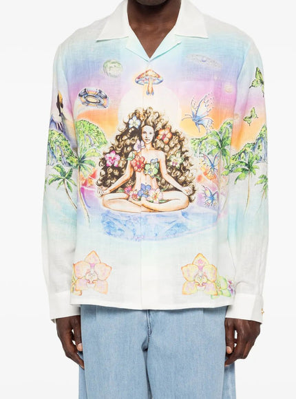 Casablanca Innersence Innocence Print Shirt Multicolor