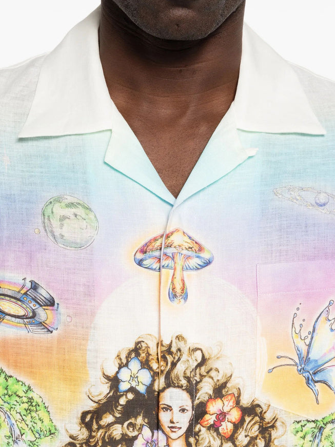 Casablanca Innersence Innocence Print Shirt