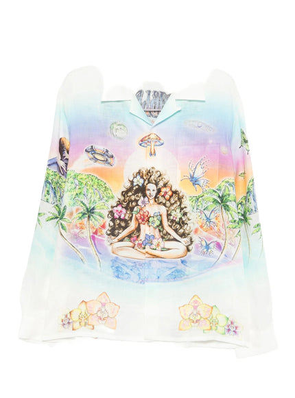 Casablanca Innersence Innocence Print Shirt
