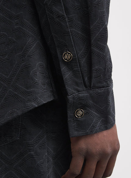 Casablanca Laser Monogram Overshirt