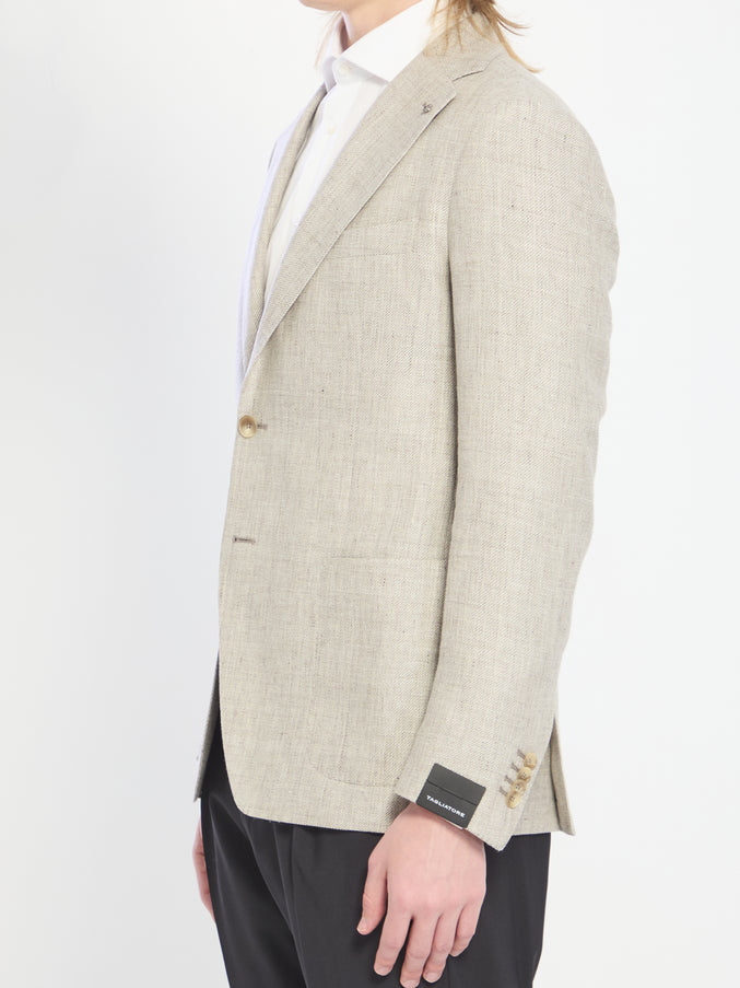 Tagliatore Linen Wool Jacket