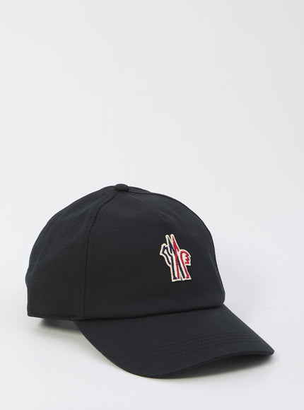 Moncler Grenoble Baseball Cap With Logo QT Black