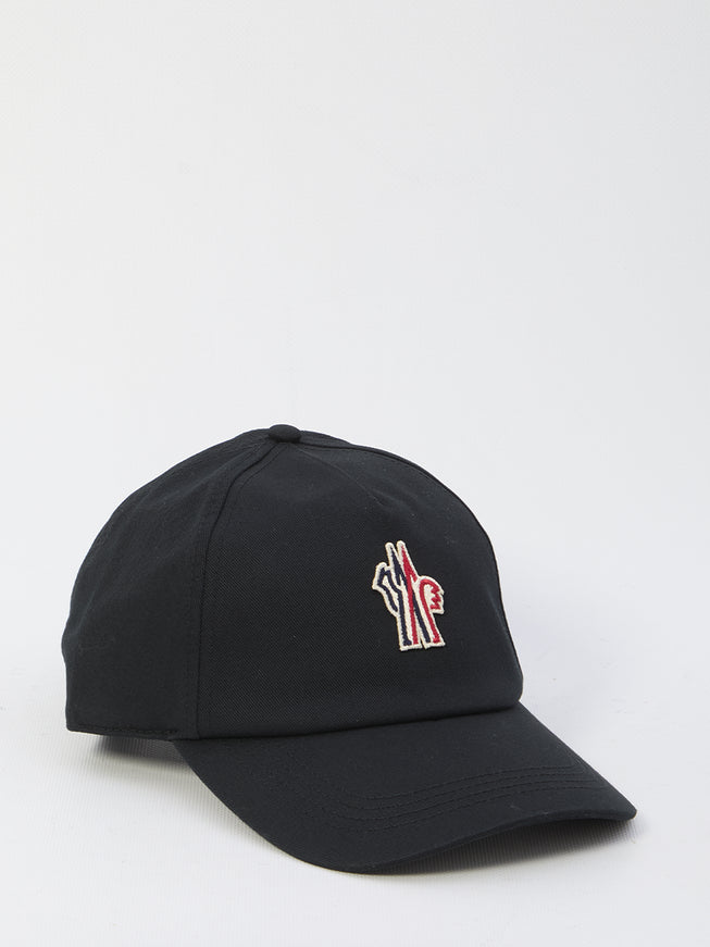Moncler Grenoble Baseball Cap With Logo QT Black