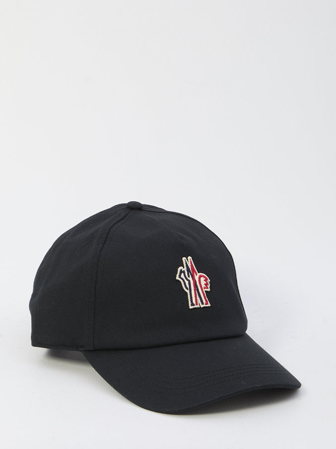 Moncler Grenoble Baseball Cap With Logo QT Black
