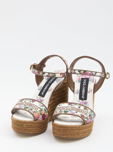 Dolce & Gabbana Platform In Nappa With Thread Embroidery