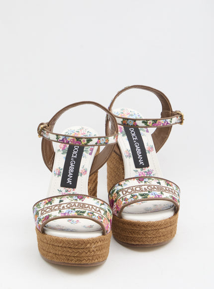 Dolce & Gabbana Platform In Nappa With Thread Embroidery