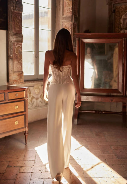 Emmalise Bridal Corset Two-Piece Set