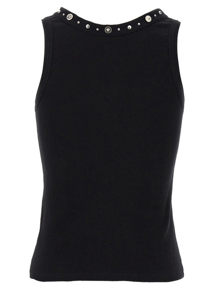 Versace Tank Top Emboidery Studs
