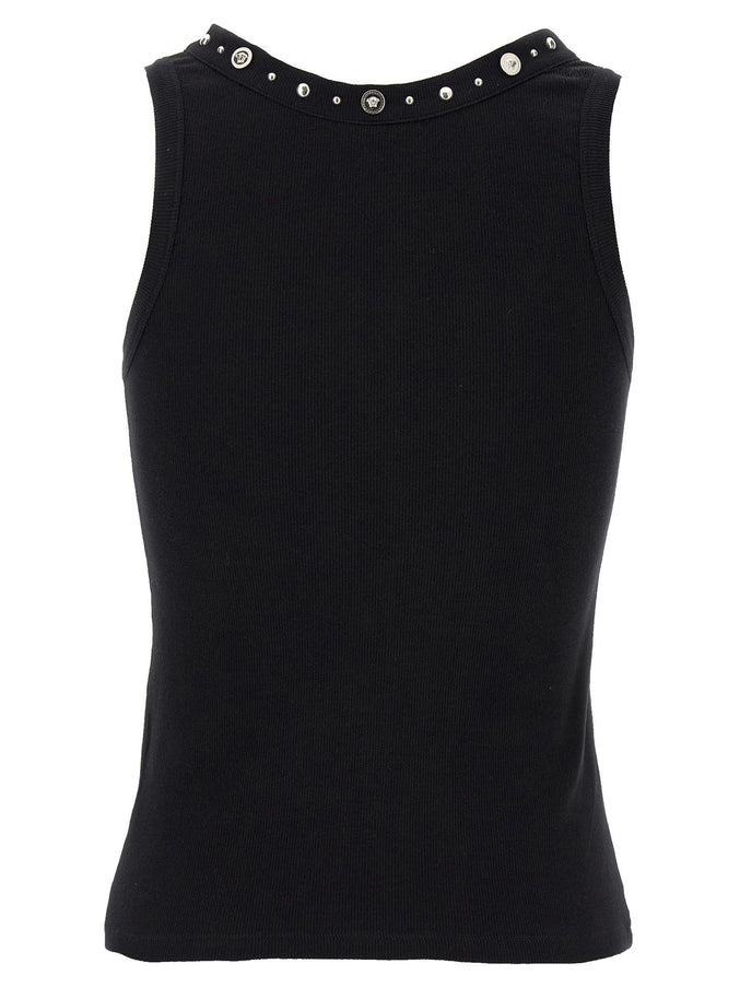 Versace Tank Top Emboidery Studs