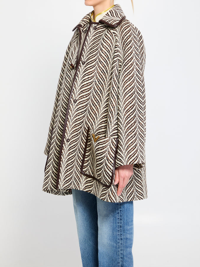 Valentino Garavani Animalier Peacoat