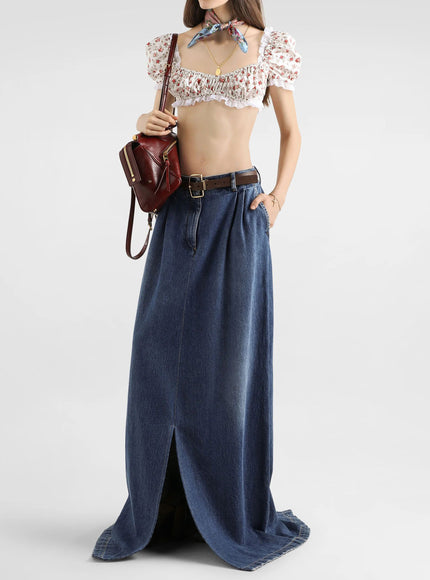 Dolce & Gabbana Rose Print Top