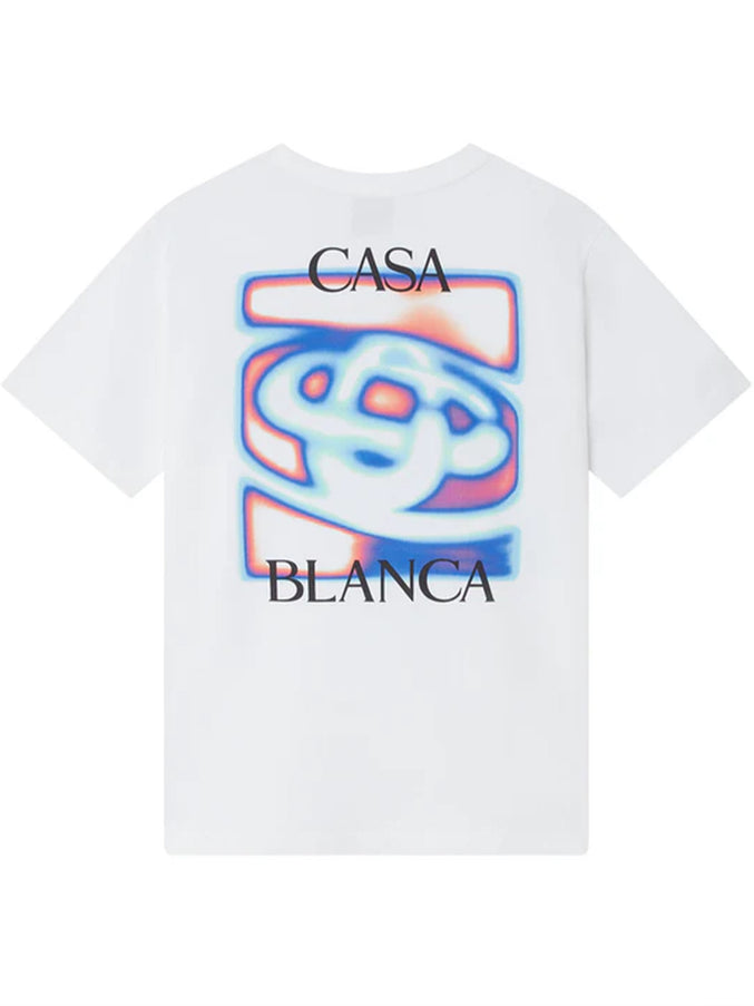 Casablanca Heat Map Print T-shirt White
