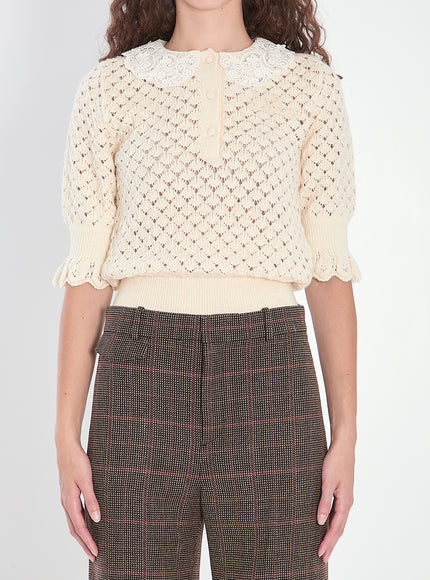 Chloe Iconic Milk Pullover Cream