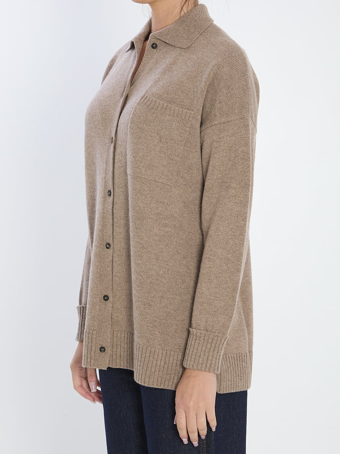 Max Mara Bull Cardigan In Cashmere