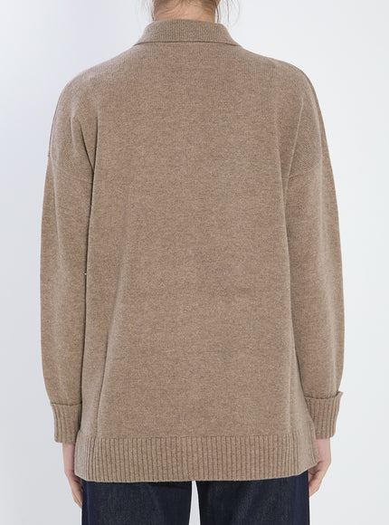 Max Mara Bull Cardigan In Cashmere
