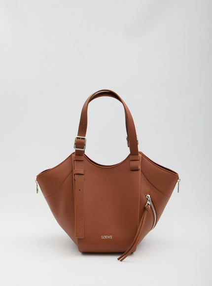 Loewe Hammock Flip Bag QT Brown
