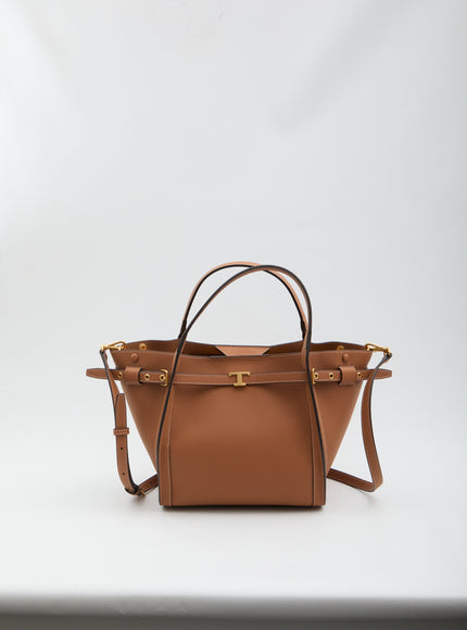 Tod's Shopping Bag Small QT Brown