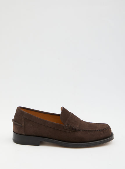 Tod's Suede Loafers Brown